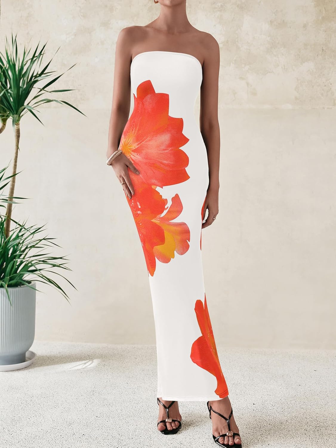 Noir Bloom Slipdress image 6