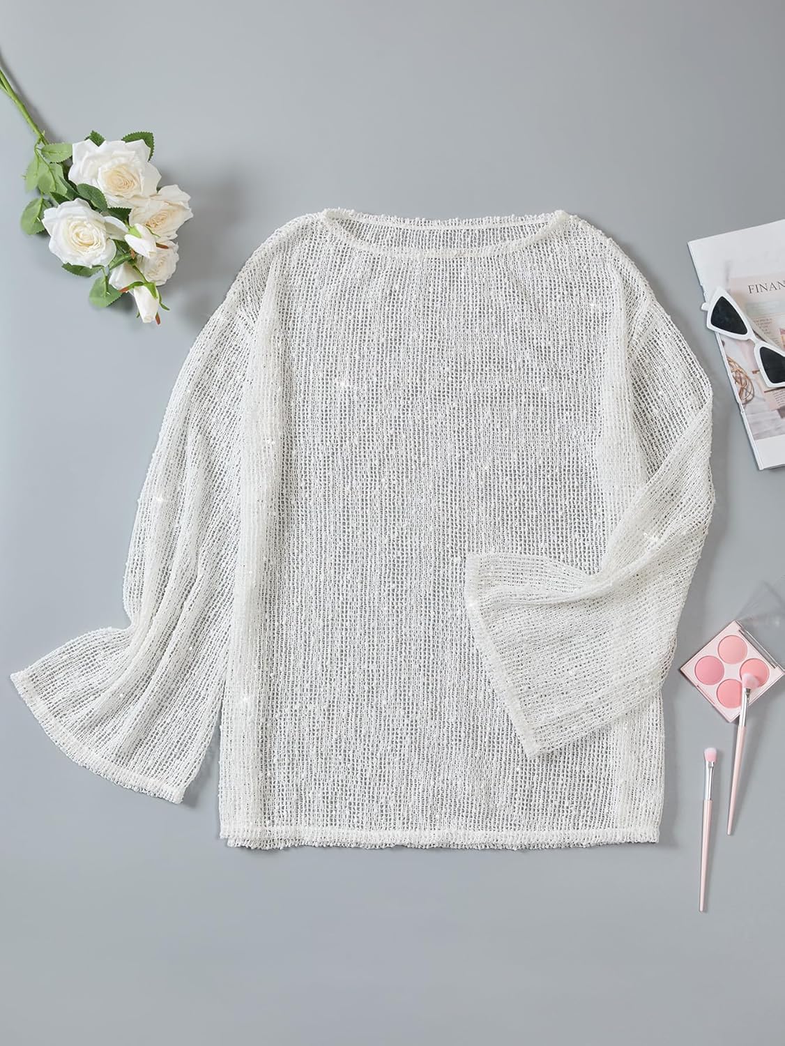 Solara Lace Kaftan image 6