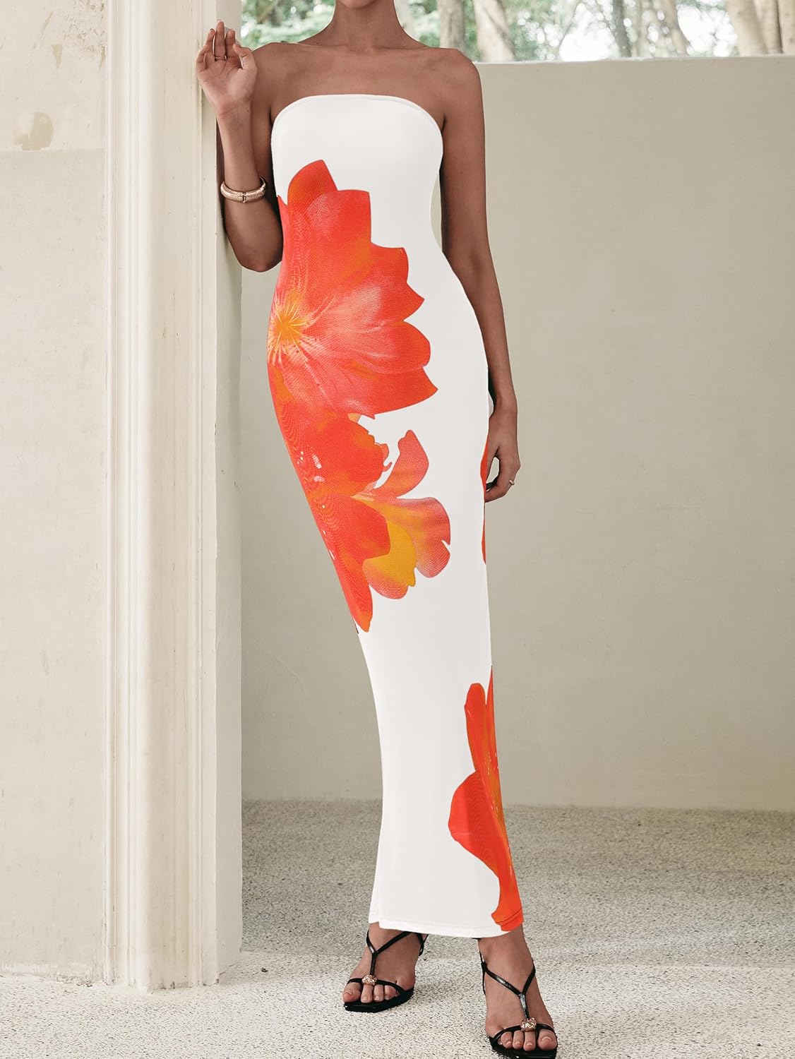 Noir Bloom Slipdress image 5