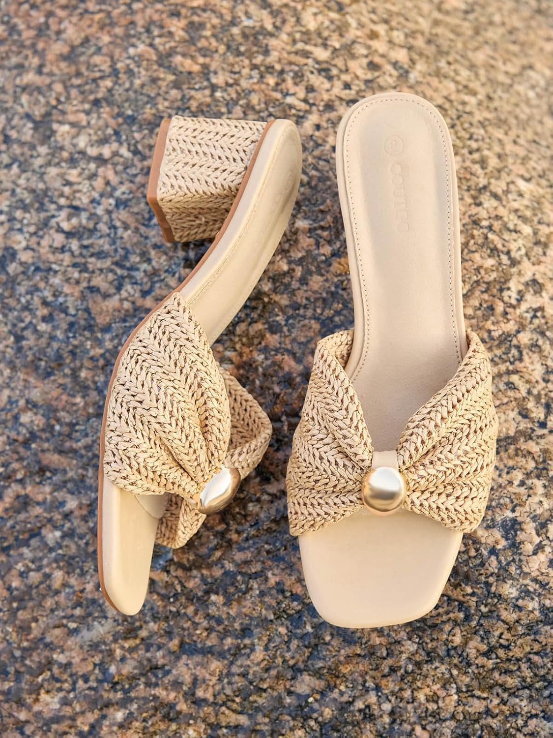 Raffia Halo Slide image 4