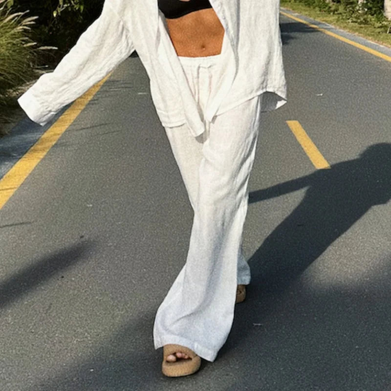 LinenEase Wide Pant image 3