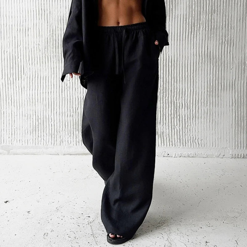 LinenEase Wide Pant image 5