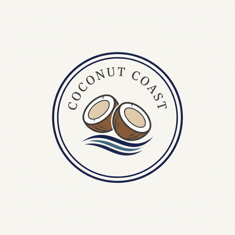 Coconut Coast Logo - Normal O's