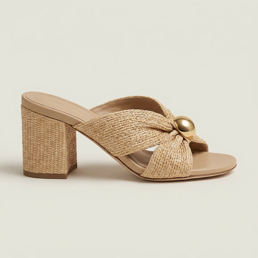 Raffia Halo Slide image 1