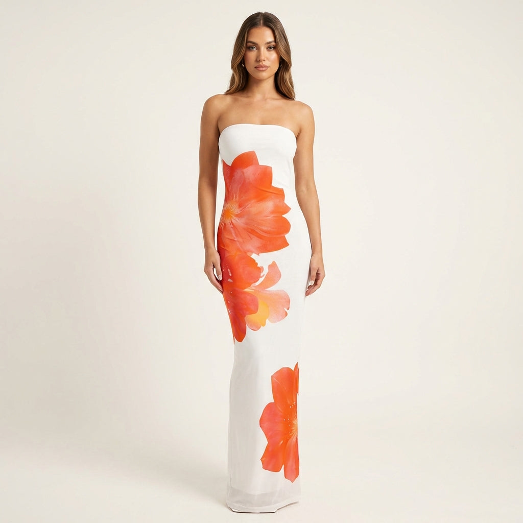 Noir Bloom Slipdress image 1