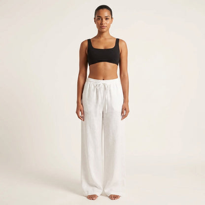 LinenEase Wide Pant